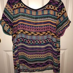 Tribal print shirt
